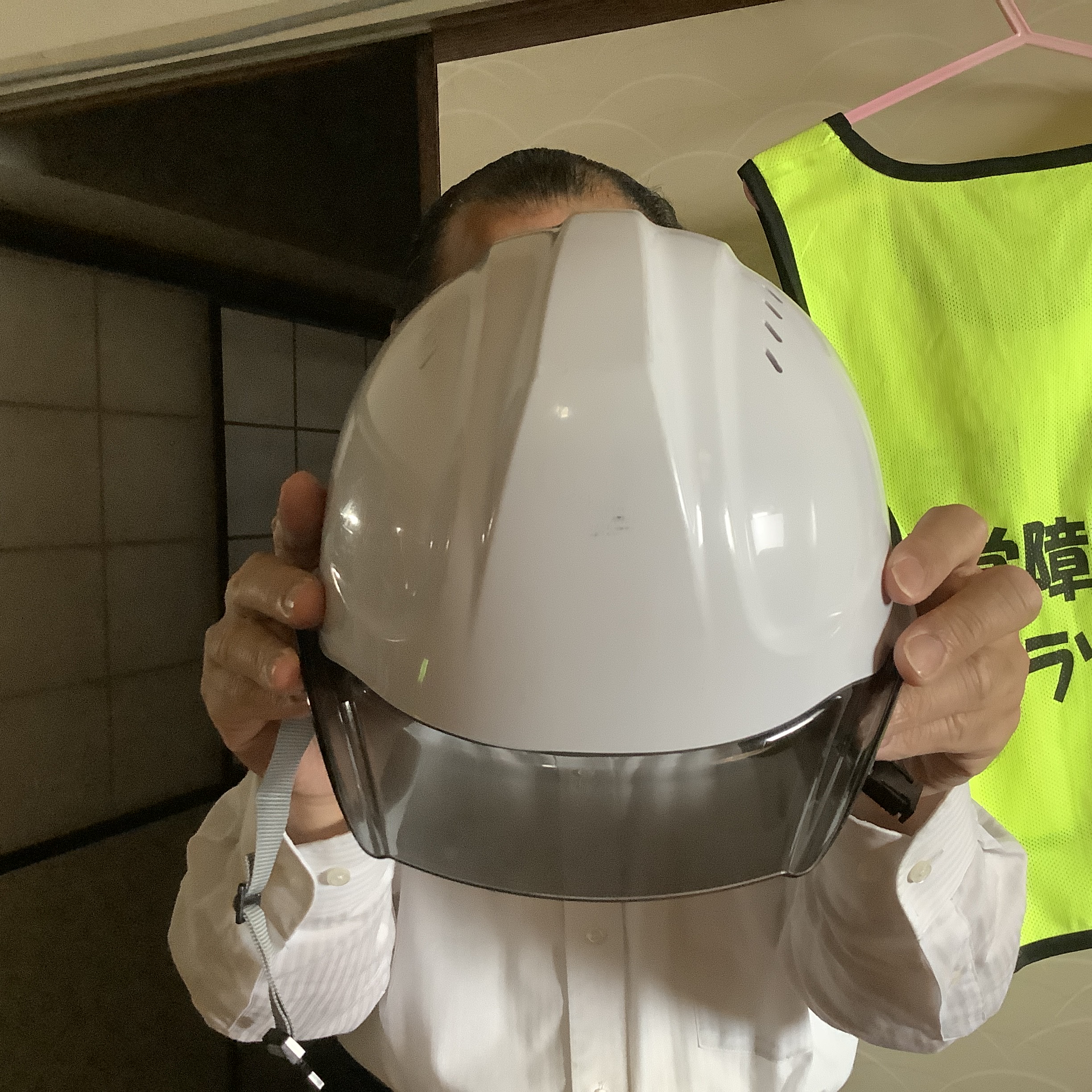 防災ヘルメット