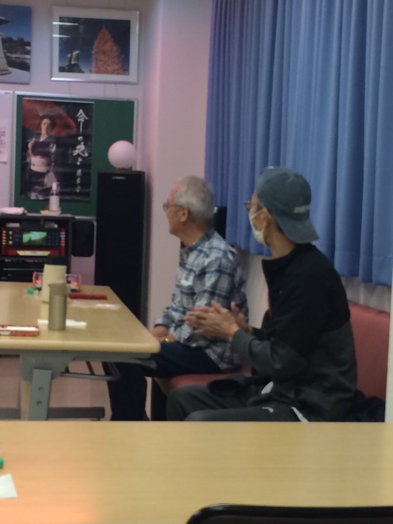 応援は温かい拍手