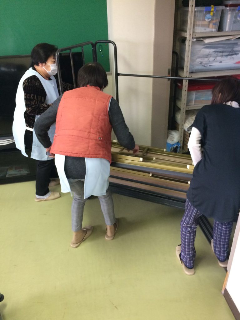 準備も後片付けも地域の力で